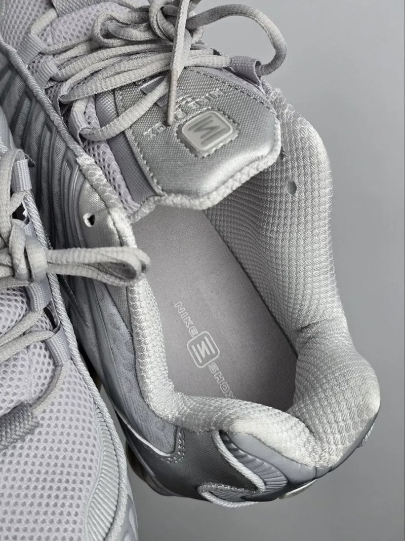 Кросівки Кроссовки Nike Shox Metallic Grey Серый Сірий Кросовки демісезон — фото 4