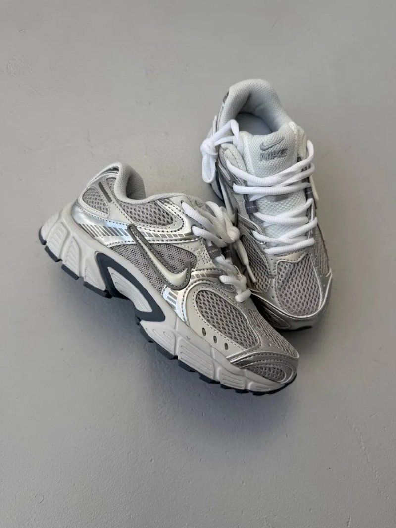 Кросівки Кроссовки NIKE ZOOM V5 RNR Silver White Серебрянный Белый Срібний Білий Кросовки демісезон — фото 6