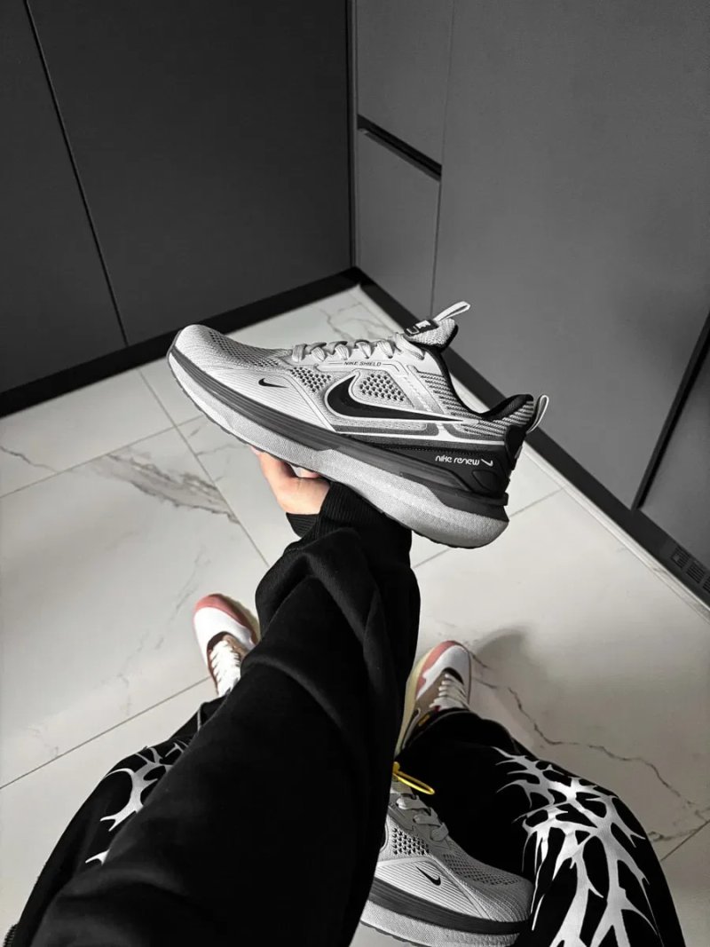 Кросівки Кроссовки Nike Zoom Winflo Light Grey Серый Сірий Кросовки демісезон — фото 2