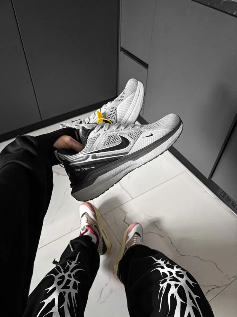 Кросівки Кроссовки Nike Zoom Winflo Light Grey Серый Сірий Кросовки демісезон — фото 4