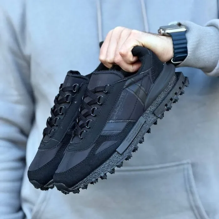 Кросівки Lacoste Elite Active T All Black premium | Кроссовки чоловічі — фото 5