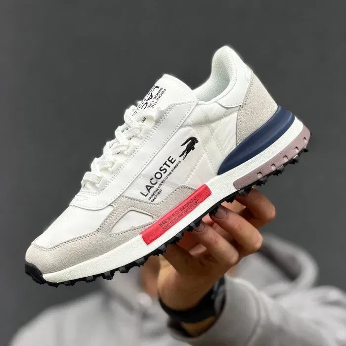 Кросівки Lacoste Elite Active T White/Grey premium | Кроссовки чоловічі — фото 2