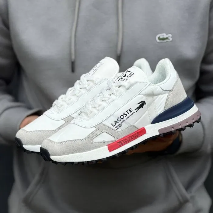 Кросівки Lacoste Elite Active T White/Grey premium | Кроссовки чоловічі — фото 3