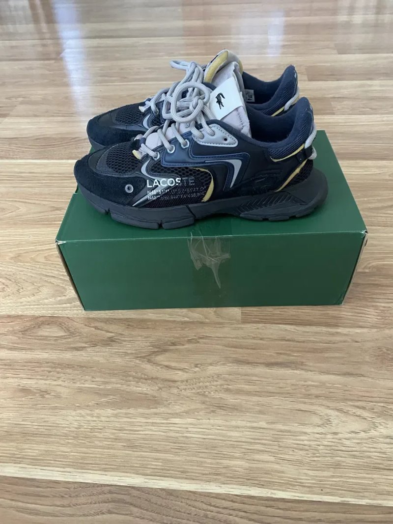 Кросівки Lacoste  L003 NEO Size 41 26,5см чорні sneakers оригінал | повсякденні спортивні — фото 2