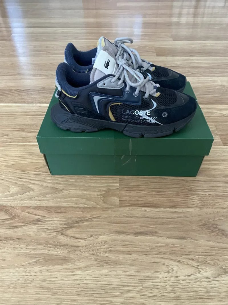 Кросівки Lacoste  L003 NEO Size 41 26,5см чорні sneakers оригінал | повсякденні спортивні — фото 4