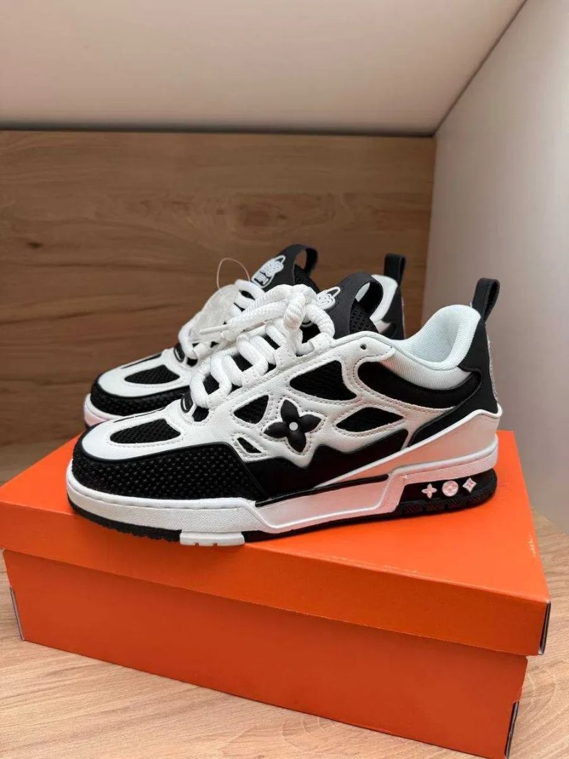 Кросівки Louis Vuitton Skate Sneaker Black-White луї вітон скейт чорні — фото 2