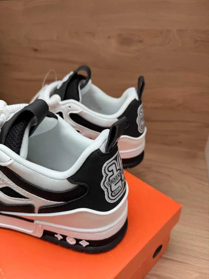 Кросівки Louis Vuitton Skate Sneaker Black-White луї вітон скейт чорні — фото 3