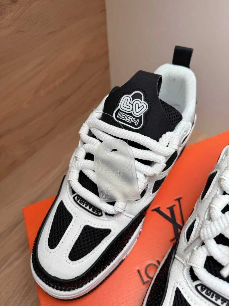 Кросівки Louis Vuitton Skate Sneaker Black-White луї вітон скейт чорні — фото 4