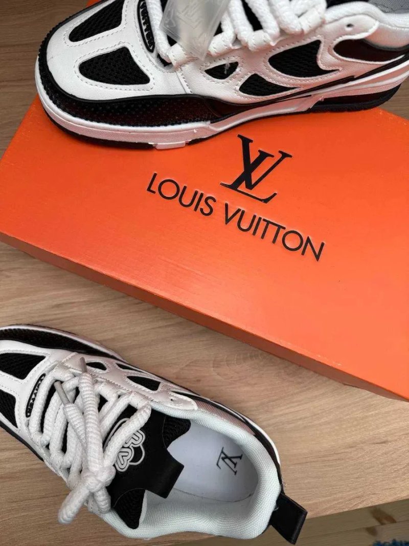 Кросівки Louis Vuitton Skate Sneaker Black-White луї вітон скейт чорні — фото 5
