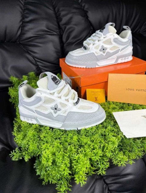 Кросівки Louis Vuitton Skate Sneaker Grey сірі луї вітон лв скейт