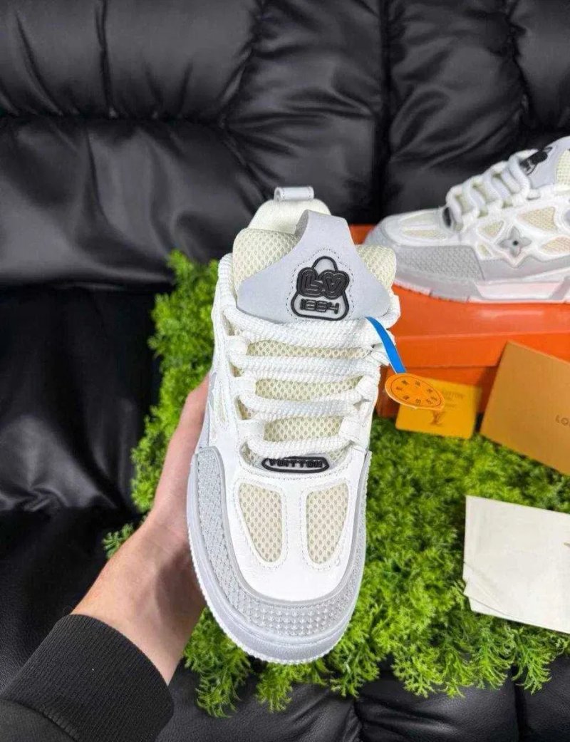 Кросівки Louis Vuitton Skate Sneaker Grey сірі луї вітон лв скейт — фото 2