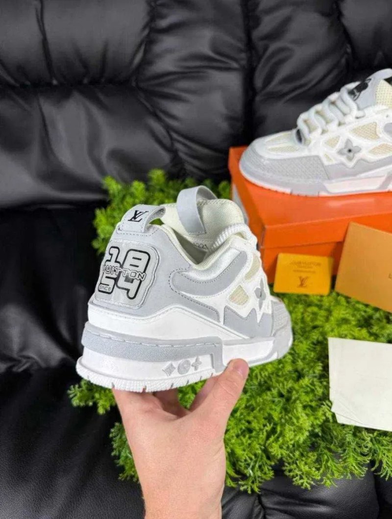 Кросівки Louis Vuitton Skate Sneaker Grey сірі луї вітон лв скейт — фото 3