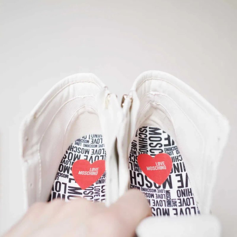 Кросівки Love Moschino Hi Top leather 38 розмір оригінал нова пара — фото 6