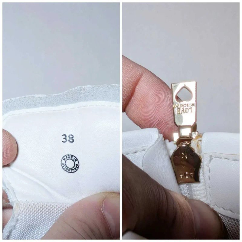 Кросівки Love Moschino Hi Top leather 38 розмір оригінал нова пара — фото 7