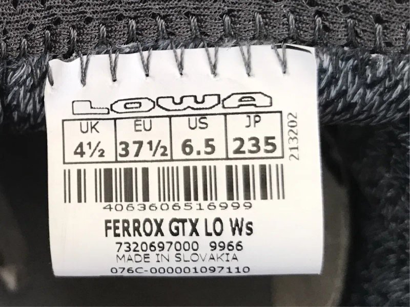 Кросівки Lowa Ferrox GTX Lo 37,5, 39,5 р — фото 8