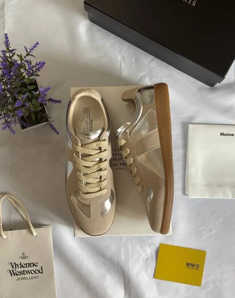 Кросівки Maison Margiela Replica Мейсон Марджела Реплика Топ Сірі Чорні — фото 2