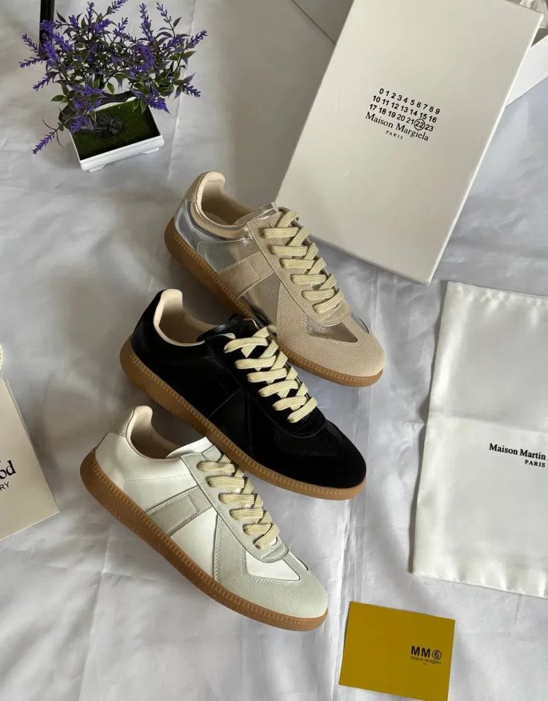Кросівки Maison Margiela Replica Мейсон Марджела Реплика Топ Сірі Чорні — фото 7