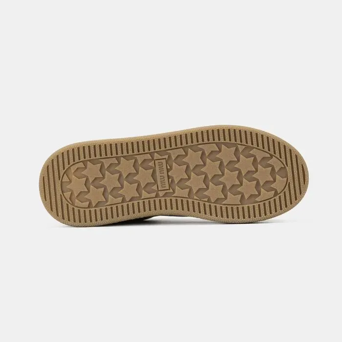 Кросівки Miu Miu Beige White Platform (люкс якість) | Кроссовки жіночі — фото 4