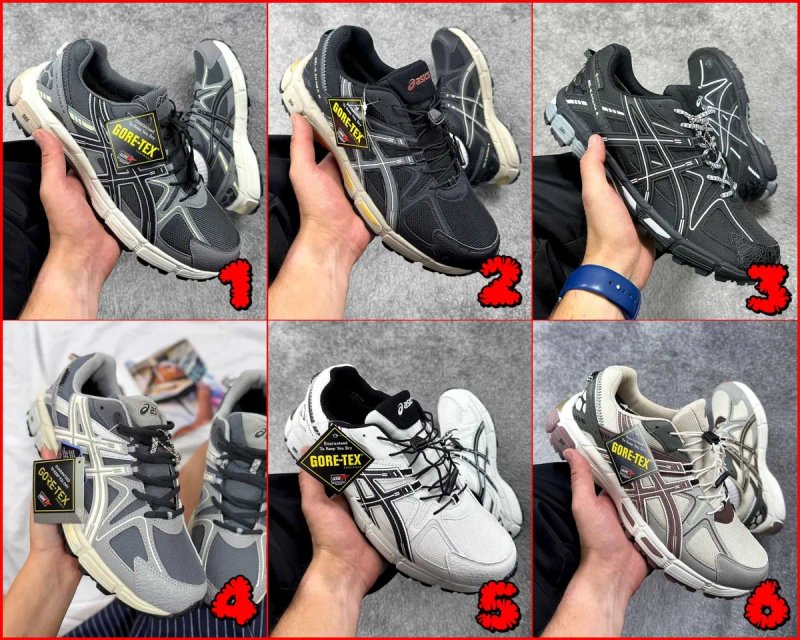 Кросівки на Gore-TEX та термопідкладці на осінь / єврозиму Salomon/Asics/Nike | Унісекс | Розміри 36 - 45 | Гортекс — фото 2