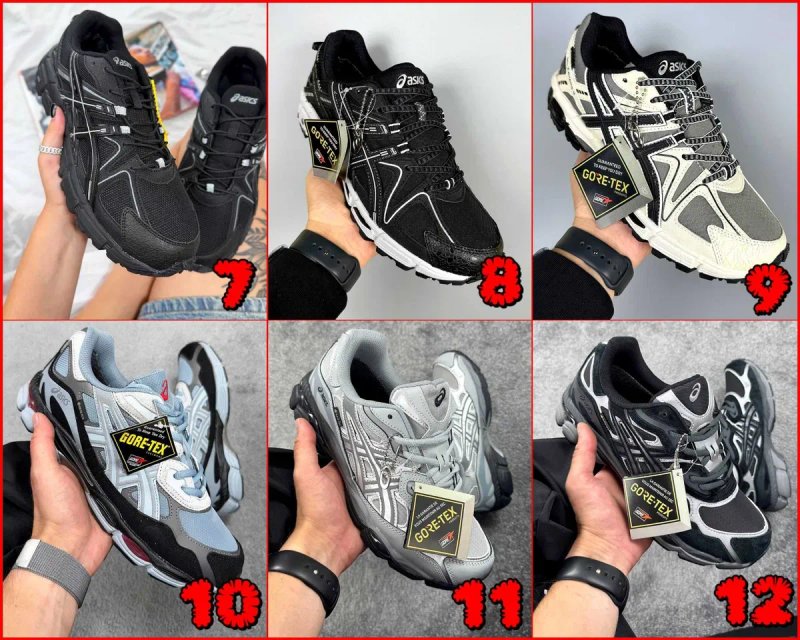 Кросівки на Gore-TEX та термопідкладці на осінь / єврозиму Salomon/Asics/Nike | Унісекс | Розміри 36 - 45 | Гортекс — фото 3
