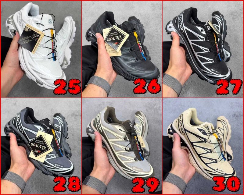Кросівки на Gore-TEX та термопідкладці на осінь / єврозиму Salomon/Asics/Nike | Унісекс | Розміри 36 - 45 | Гортекс — фото 6