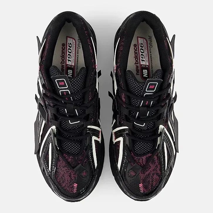 Кросівки New Balance 1906A Black with dragon berry U1906AD оригінал 46.5 (30 см) — фото 4