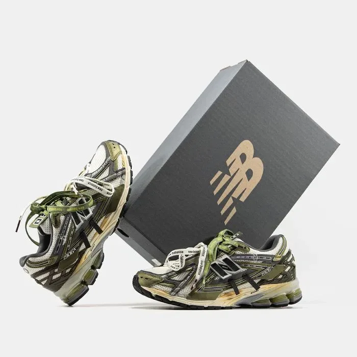 Кросівки New Balance 1906A Custom Khaki/White premium | Кроссовки чоловічі жіночі — фото 2