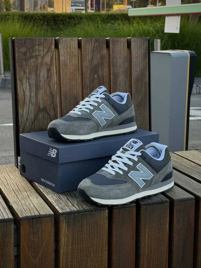 Кросівки New Balance 574 кросівки чоловічі ТОП якість Нью Беланс — фото 2