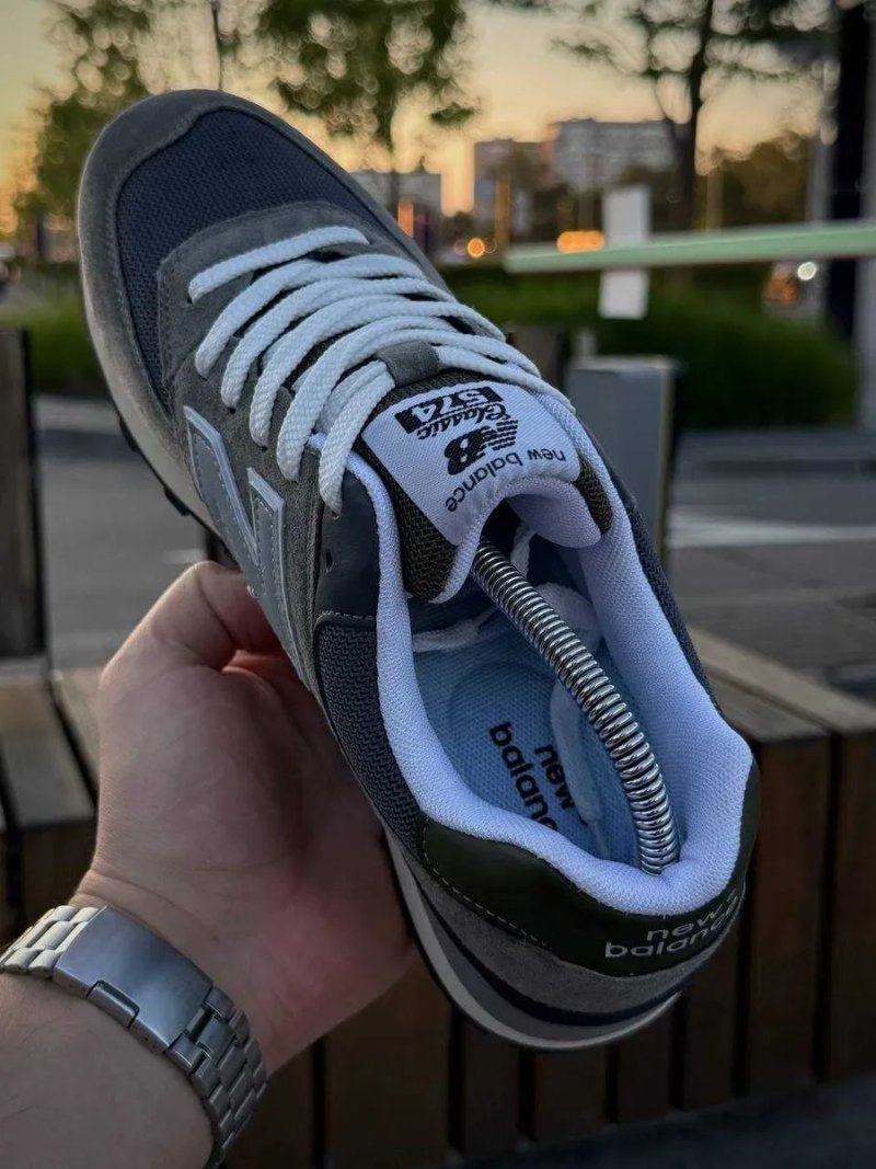 Кросівки New Balance 574 кросівки чоловічі ТОП якість Нью Беланс — фото 5
