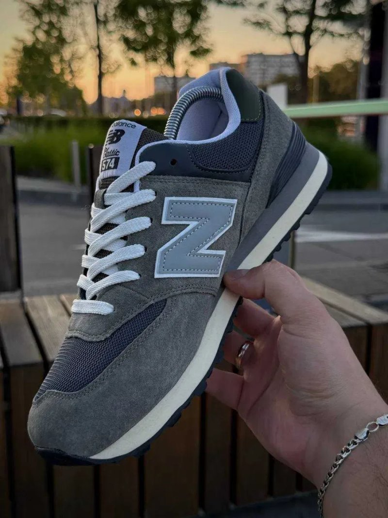 Кросівки New Balance 574 кросівки чоловічі ТОП якість Нью Беланс — фото 8