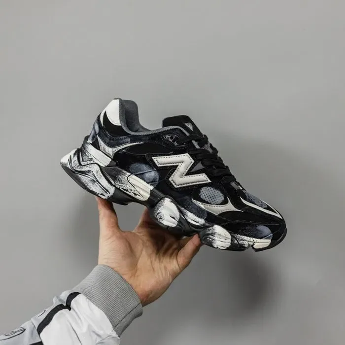 Кросівки New Balance 9060 Dirty Black premium | Кроссовки жіночі чоловічі — фото 2