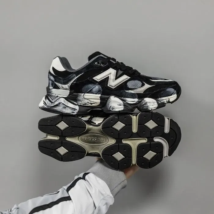 Кросівки New Balance 9060 Dirty Black premium | Кроссовки жіночі чоловічі — фото 3