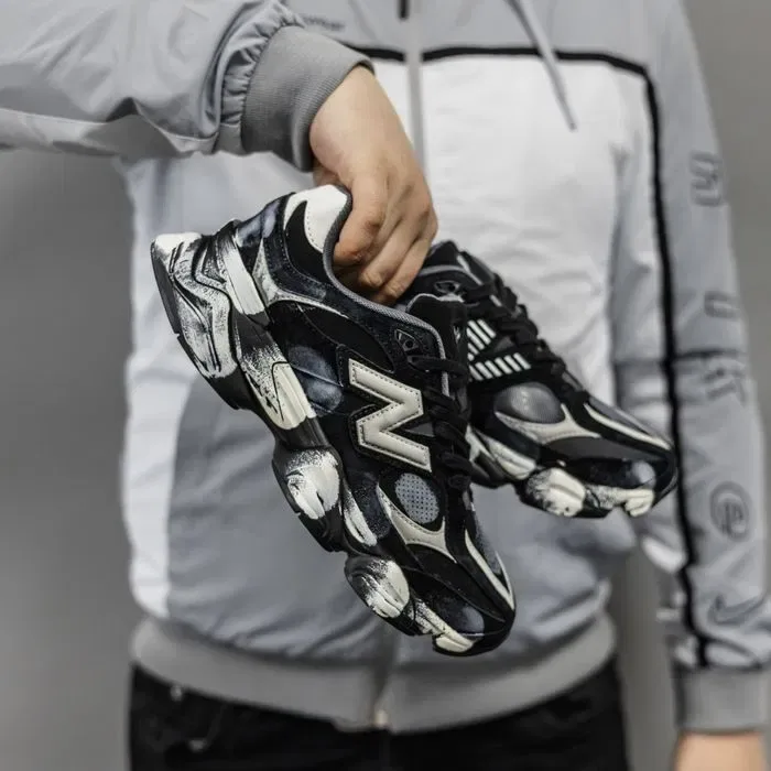 Кросівки New Balance 9060 Dirty Black premium | Кроссовки жіночі чоловічі — фото 4