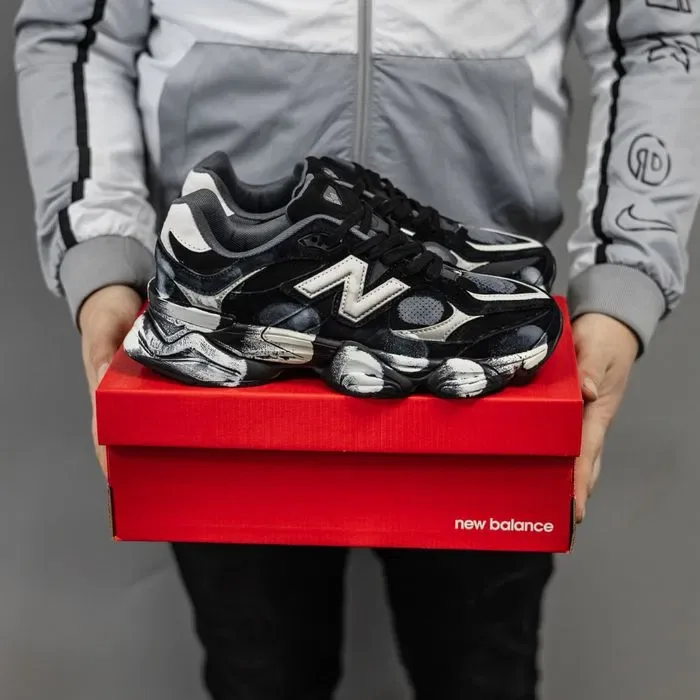 Кросівки New Balance 9060 Dirty Black premium | Кроссовки жіночі чоловічі — фото 5