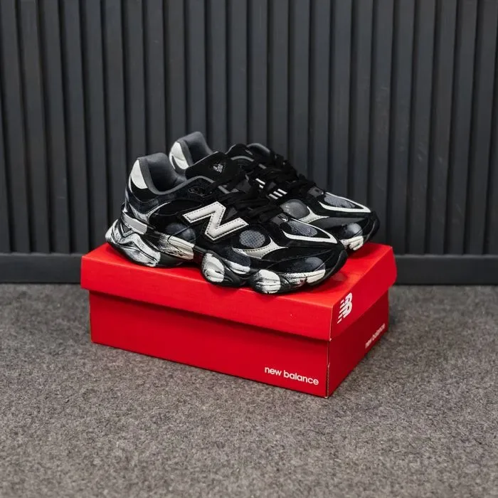 Кросівки New Balance 9060 Dirty Black premium | Кроссовки жіночі чоловічі — фото 6