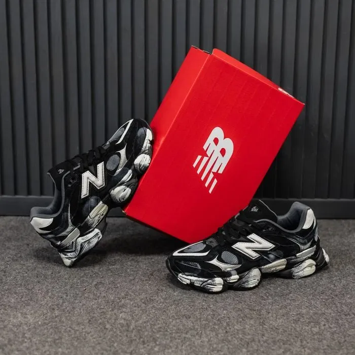 Кросівки New Balance 9060 Dirty Black premium | Кроссовки жіночі чоловічі — фото 8