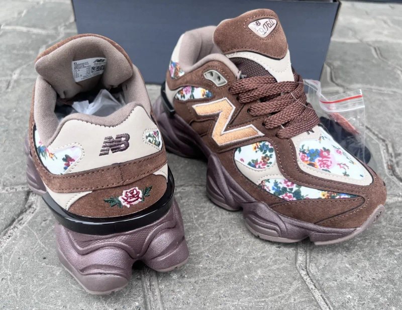 Кросівки New Balance 9060 x Atmos pink Timeless Beauty — фото 7
