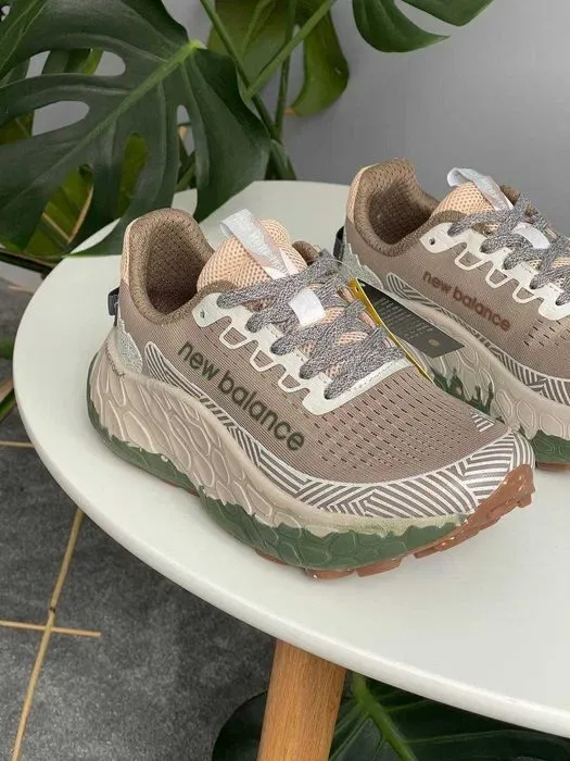 Кросівки New Balance Fresh Foam X More Trail v3 Beige  premium | Кроссовки жіночі чоловічі — фото 3
