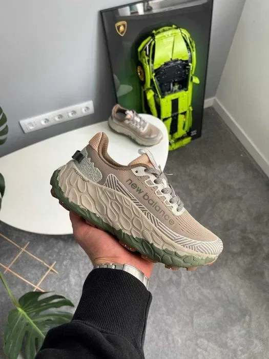 Кросівки New Balance Fresh Foam X More Trail v3 Beige  premium | Кроссовки жіночі чоловічі — фото 7