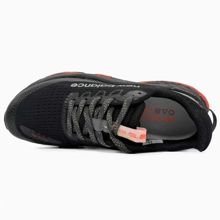 Кросівки New Balance Fresh Foam X More Trail v3 Black/Orange premium | Кроссовки чоловічі жіночі — фото 4