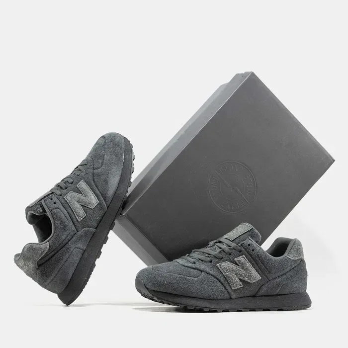 Кросівки New Balance x Stone Island All Grey premium | Кроссовки чоловічі — фото 8
