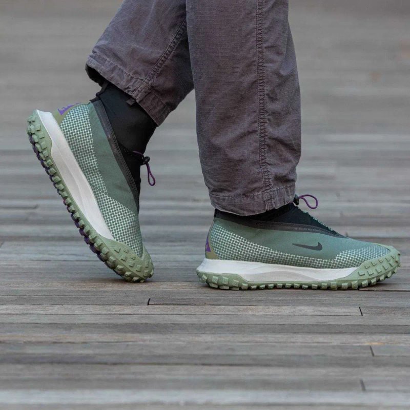 Кросівки Nike ACG Mountain Fly Gore-Tex Green premium | Кроссовки Найк чоловічі жіночі — фото 3