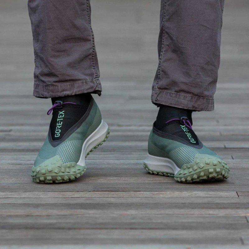 Кросівки Nike ACG Mountain Fly Gore-Tex Green premium | Кроссовки Найк чоловічі жіночі — фото 4