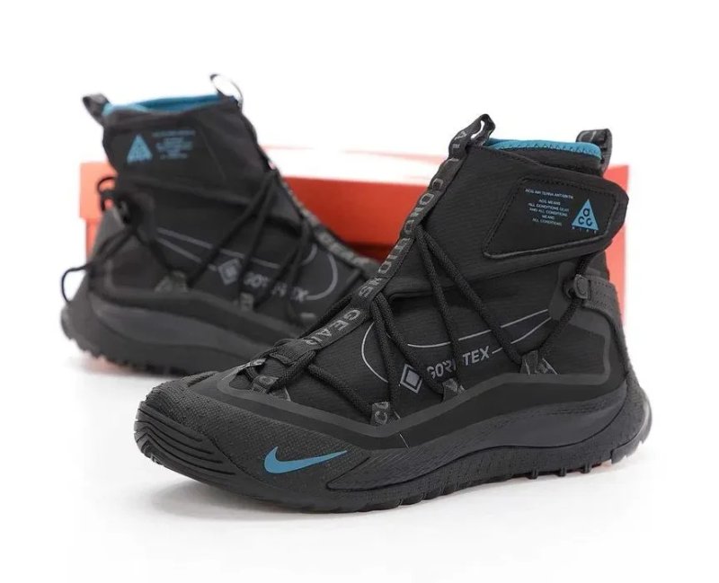 Кросівки Nike ACG Terra Antarktik Gore-Tex Black/Blue premium | Кроссовки Найк чоловічі — фото 5