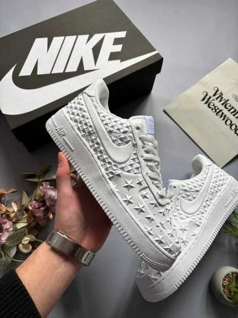 Кросівки Nike Air Force 1 Low Independence Day White premium | Кроссовки Найк чоловічі жіночі