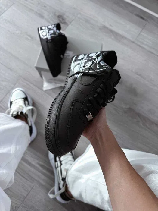 Кросівки Nike Air Force 1 Low х  Comme des Garçons Supreme premium | Кроссовки Найк чоловічі жіночі — фото 4