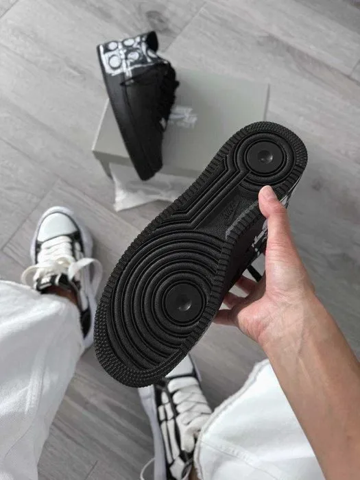 Кросівки Nike Air Force 1 Low х  Comme des Garçons Supreme premium | Кроссовки Найк чоловічі жіночі — фото 5