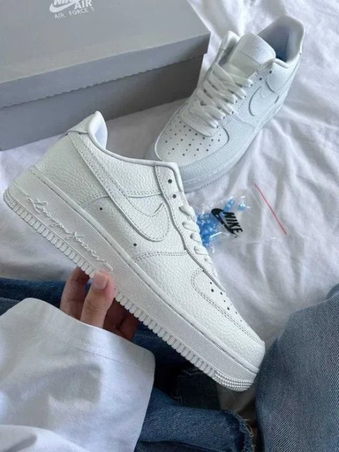 Кросівки Nike Air Force 1 x NOCTA Certified Lover Boy White premium | Кроссовки Найк жіночі чоловічі
