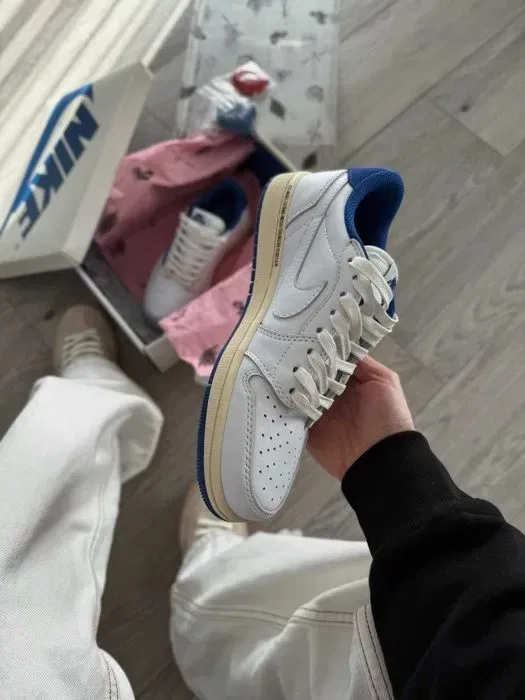 Кросівки Nike Air Jordan 1 Low OG SP Fragment x Travis Scott premium | Кроссовки Найк чоловічі жіночі — фото 5