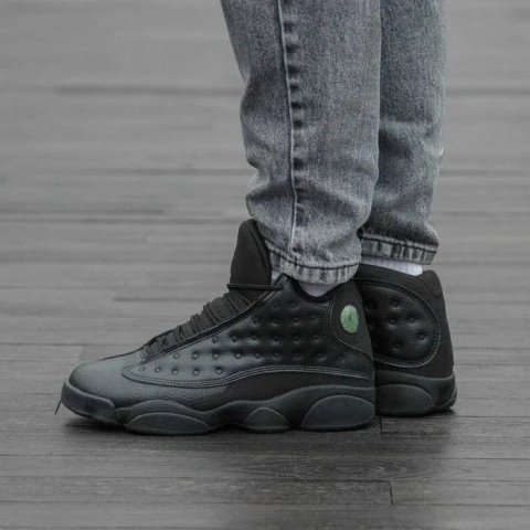 Кросівки Nike Air Jordan 13 Black Cat premium | Кроссовки Найк чоловічі жіночі